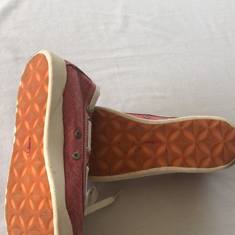 LL Bean boat shoes women’s Sz 6 pink - Picture 10 of 17
